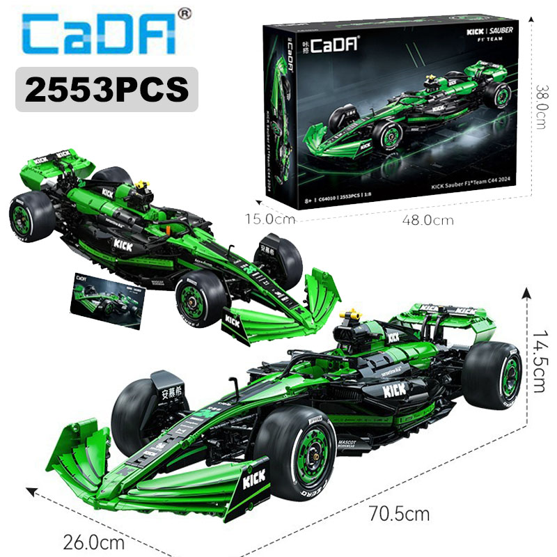 Model Kit Formula 1 - Cada 1:8 MOC Sauber F1 ทีมC44