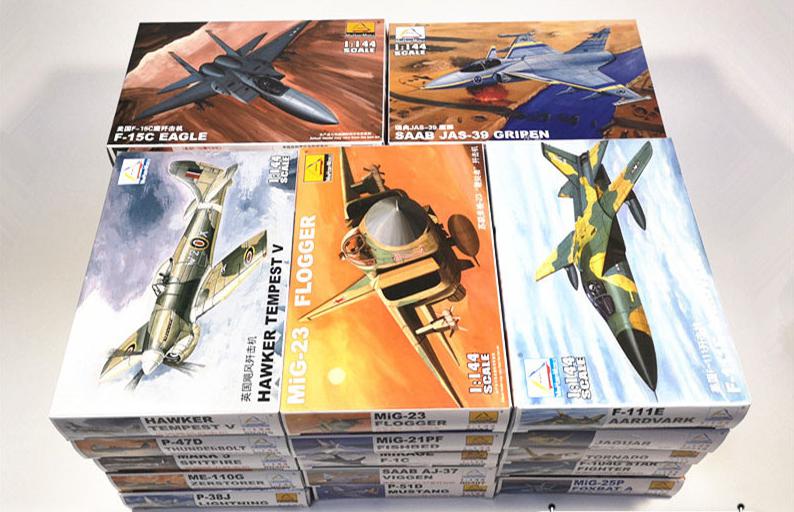 Model Kit Motor Nuclear - 25 ชิ้น 1/144 ชุดประกอบเครื่องบินพลาสติก โมเดลเครื่องบินประกอบเอง สงครามโลกครั้งที่