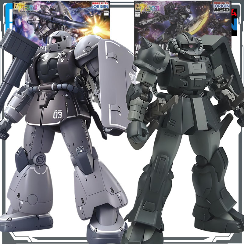 Model Kit Zaku - Bandai Original ชุด GUNDAM HGGTO YMS