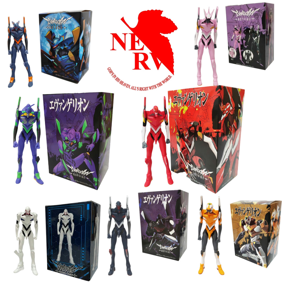 Model Kit Eva 00 - 7 รูปแบบอะนิเมะรูป EVA Genesis Evangelion Unit-01