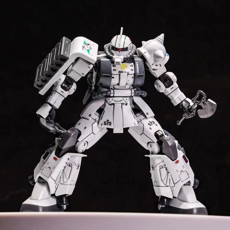 Model Kit Zaku - GTO ซากุ 2 ไวท์ วูล์ฟ ชิน
