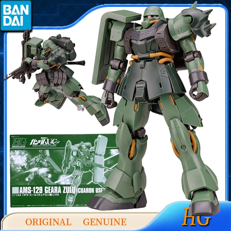 Bandai Model Gundam Hg - ของเล่น Action FIGURE Anime สำหรับเด็กของแท้ GUNDAM