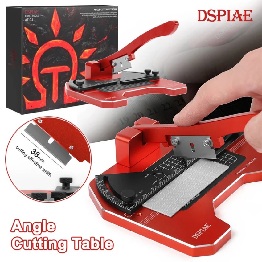 Model Kit Cutter - DSPIAE AT-CJ ชุดเครื่องมือตัดแบบมุมคงที่ ชุดเครื่องมือช่าง งานละเอียด อลูมิเนียมอัลลอยด์