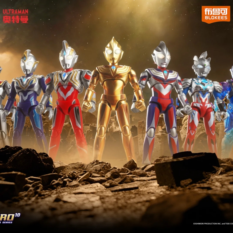 Model Kit Transformers - บล็อกกี้ส์ อัลตร้าแมน ชายน์นิ่ง เวอร์ชั่น S01 บลายด์บ็อกซ์
