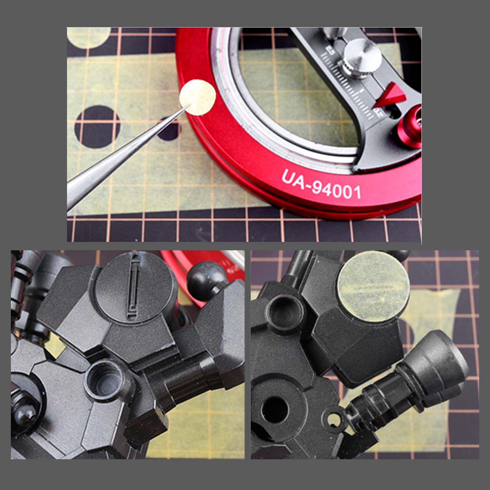 Model Kit Cutter - อุปกรณ์ตัดวงกลมแบบโลหะผสมสำหรับชุดสร้างแบบจำลอง ชุดงานฝีมือ เครื่องมือพื้นฐานที่ใช้ได้กับโมเดลขนาด 1/144