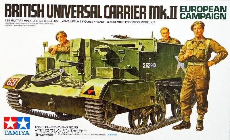 Model Kit History - Tamiya 35175 1/35 ชุดโมเดล British Universal