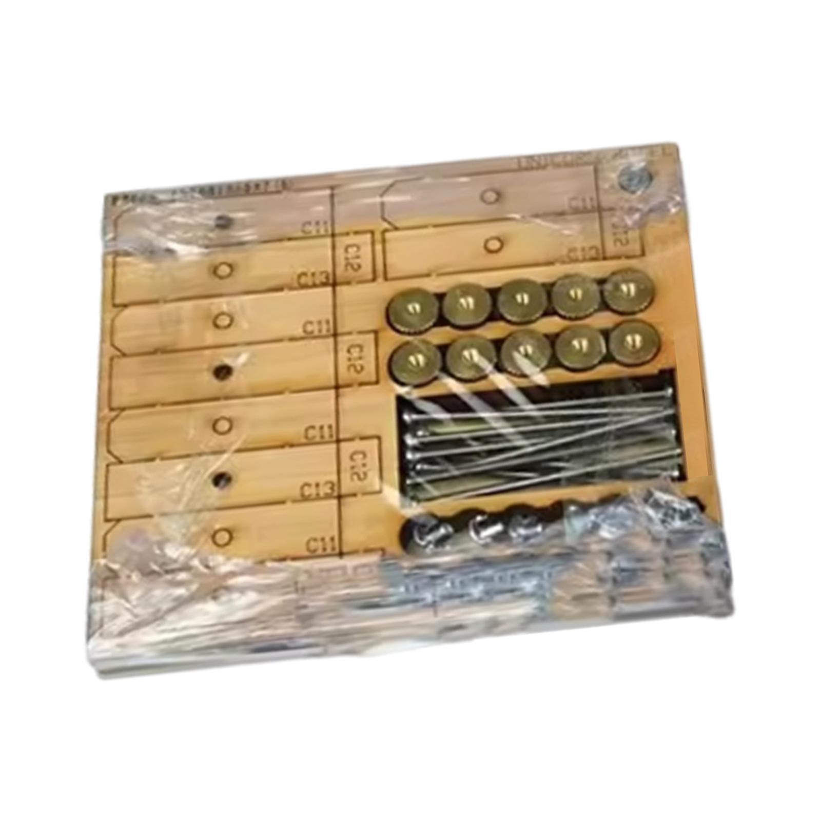 Model Kit Ship - แคลมป์ยึดแผ่นไม้สำหรับต่อเรือ แคลมป์ยึดสกรูไม้แบบใช้งานได้จริง คลิปยึดลำเรือ แคลมป์ยึดแบบยาว เครื่องมือสำหรับงานฝีมือ ชุดประกอบเอง