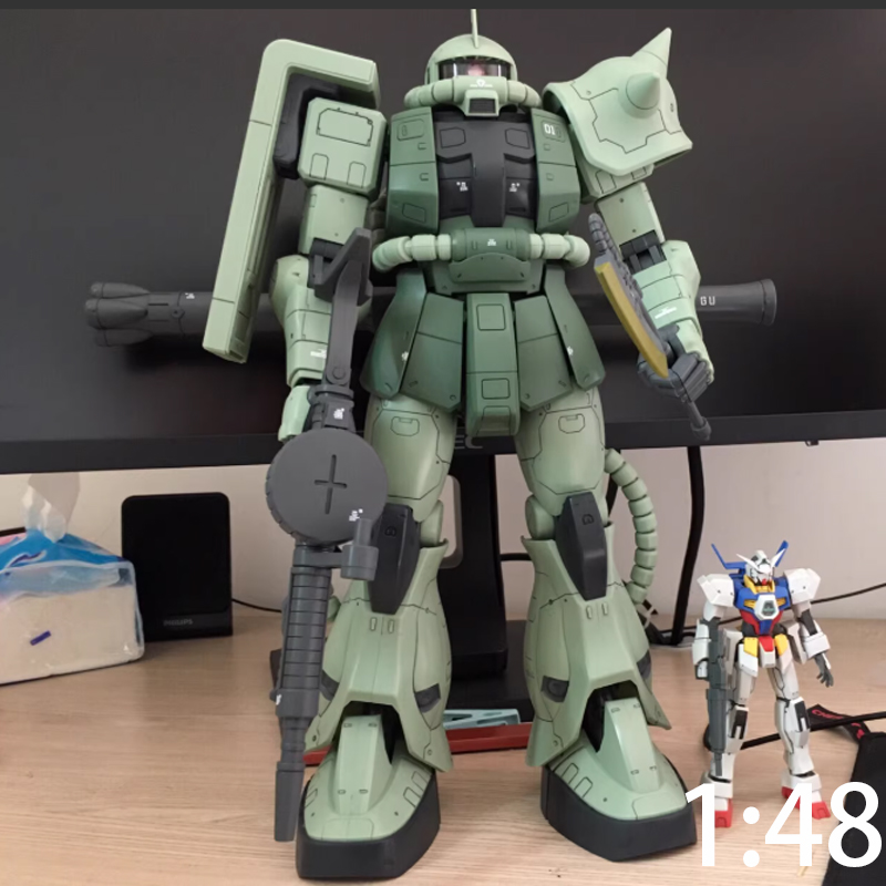 Model Kit Zaku - ชุดประกอบโมเดล MEGA Zaku II ขนาด 1/48