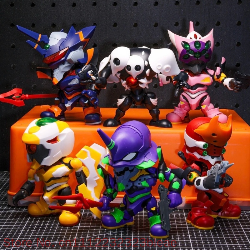 Model Kit Eva 00 - สินค้าพร้อมส่ง ชุดฟิกเกอร์ Bandai EVA Qmsv-C บลายด์บ็อกซ์
