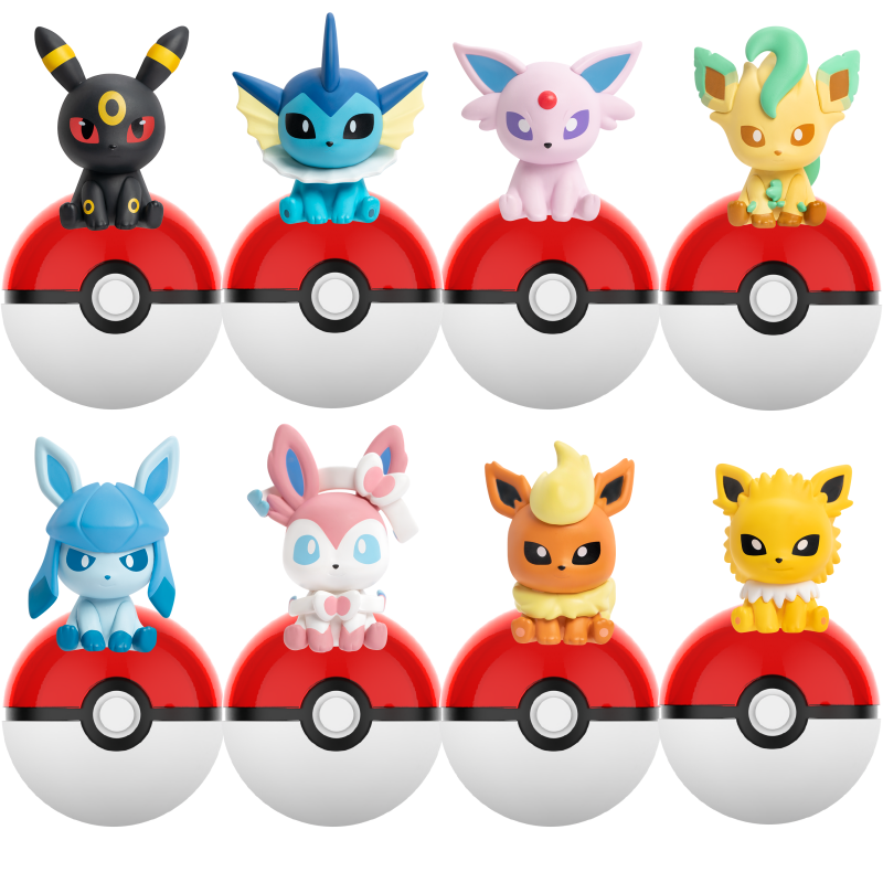 Model Kit Umbreon - Pokemon Anime กล่องตาบอด Poke Ball ตัวเลขการกระทํา