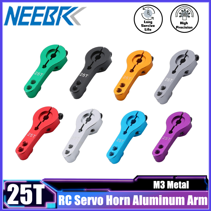 Model Kit Ship - NEEBRC 25T RC Servo Horn อลูมิเนียมชุดสําหรับ