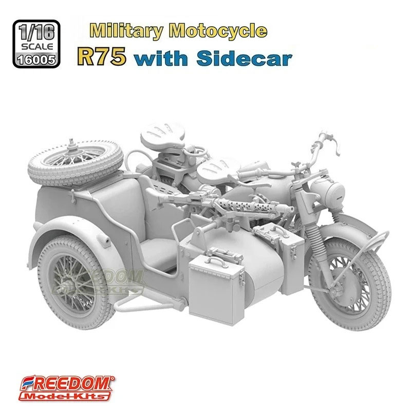 ฟรีดอม F16005 1/35 สเกล R75 รถ - Model Kit History บทวิจารณ์และราคา