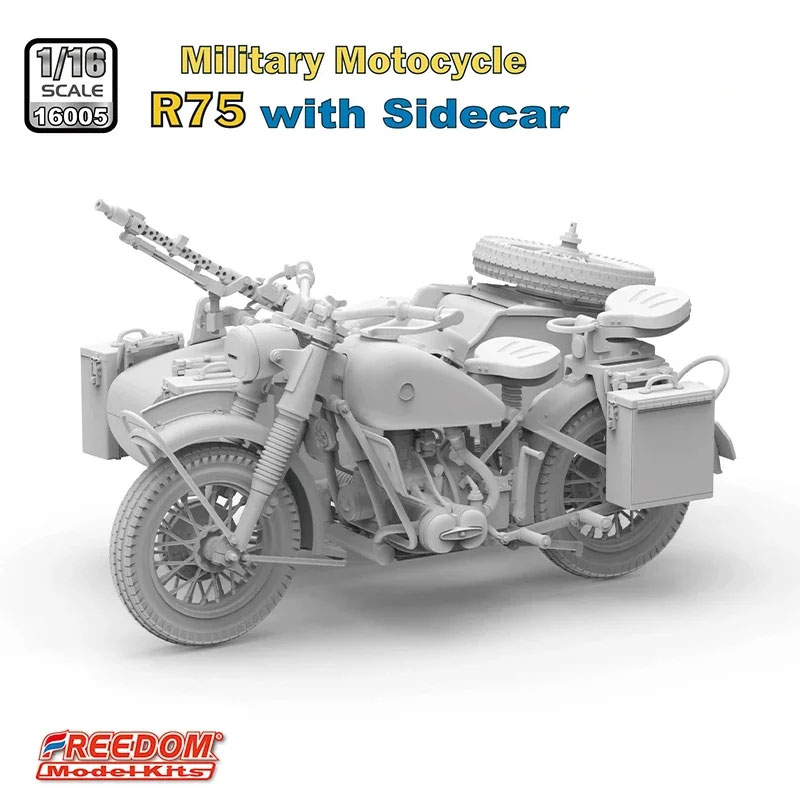 ฟรีดอม F16005 1/35 สเกล R75 รถ - Model Kit History บทวิจารณ์และราคา