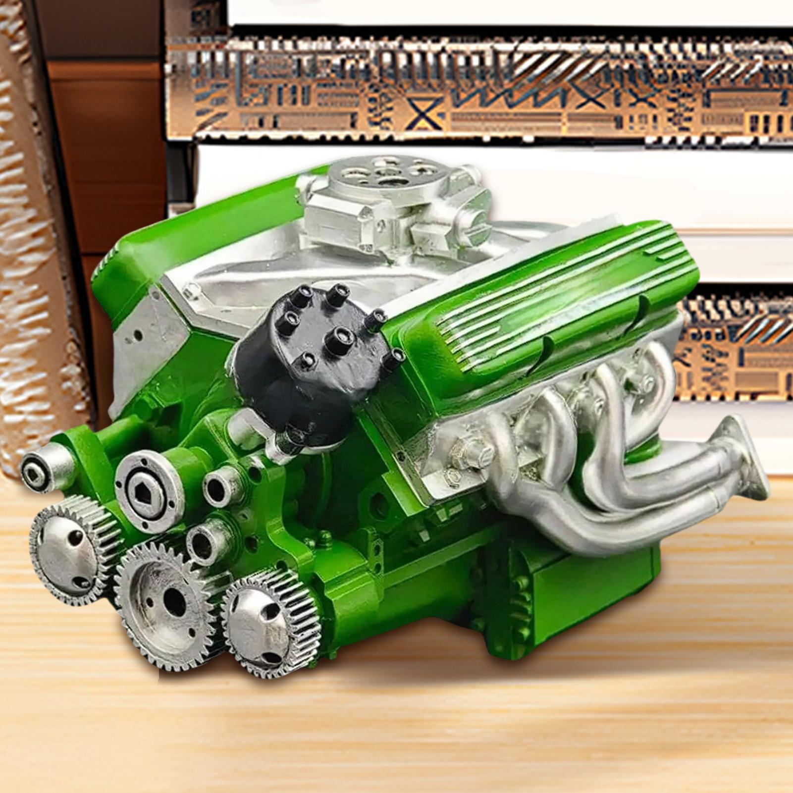V8 ชุดเครื่องยนต์เบนซินเบนซิน  - Model Kit V8 Engine บทวิจารณ์และราคา