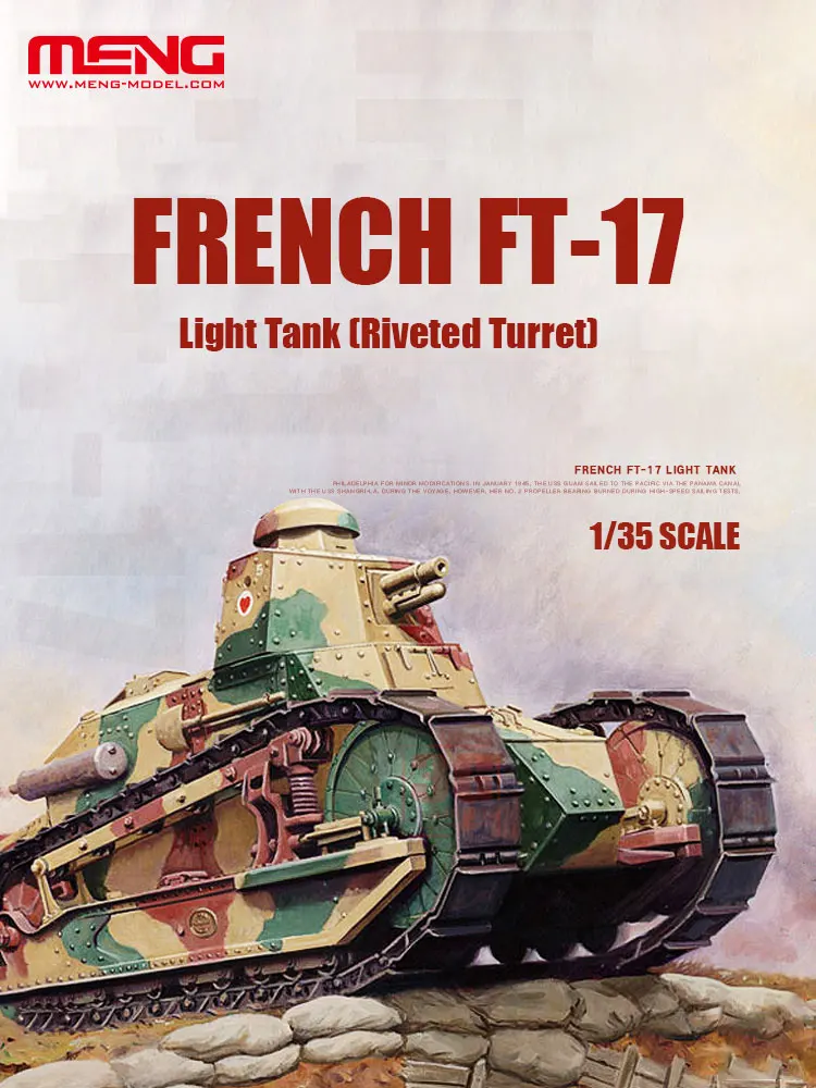 ชุดประกอบโมเดล Meng TS-011Fren - Model Kit History บทวิจารณ์และราคา