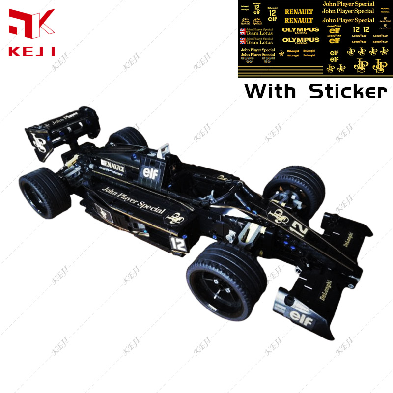 Keji MOC-70614 John รถแข่ง F1แ - Model Kit Formula 1 บทวิจารณ์และราคา