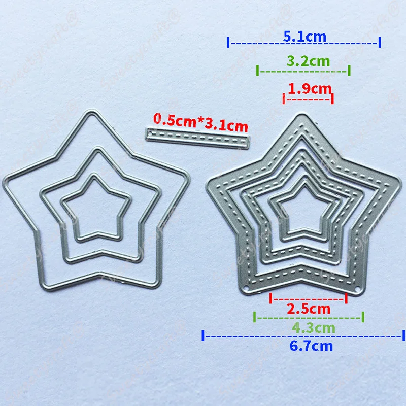 Star Shaker กรอบตัดใหม่ตาย 202 - Model Kit Cutter บทวิจารณ์และราคา
