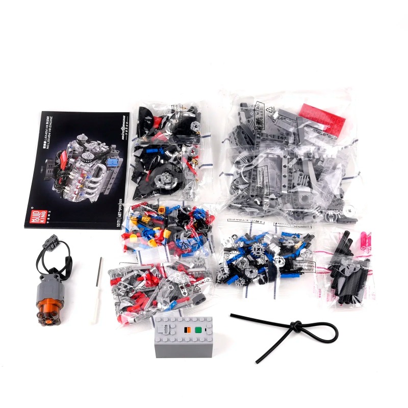 ชุดสร้างเครื่องยนต์ Mould King - Model Kit V8 Engine บทวิจารณ์และราคา