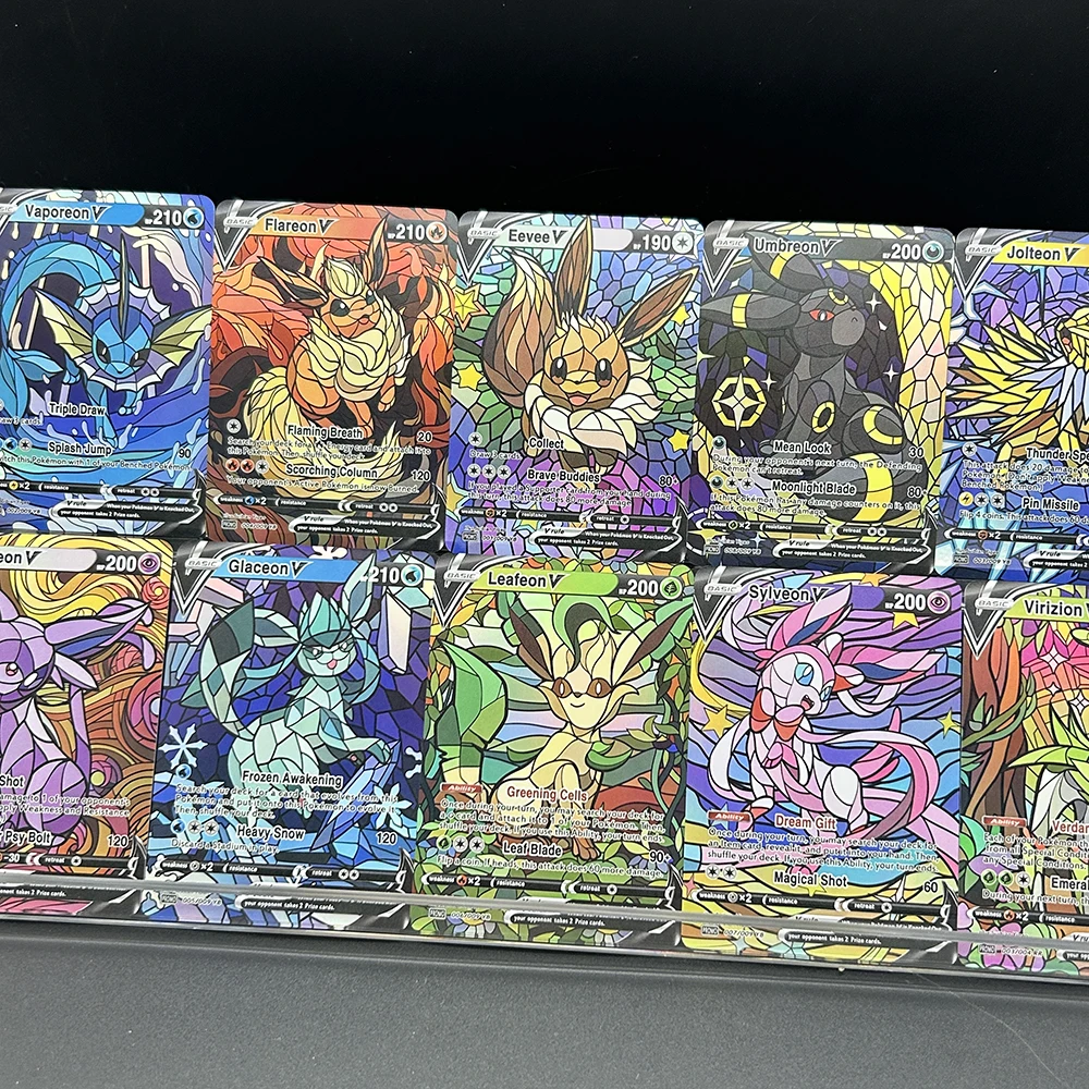 10 ชิ้น/เซ็ต DIY PTCG อีวุย อั - Model Kit Umbreon บทวิจารณ์และราคา