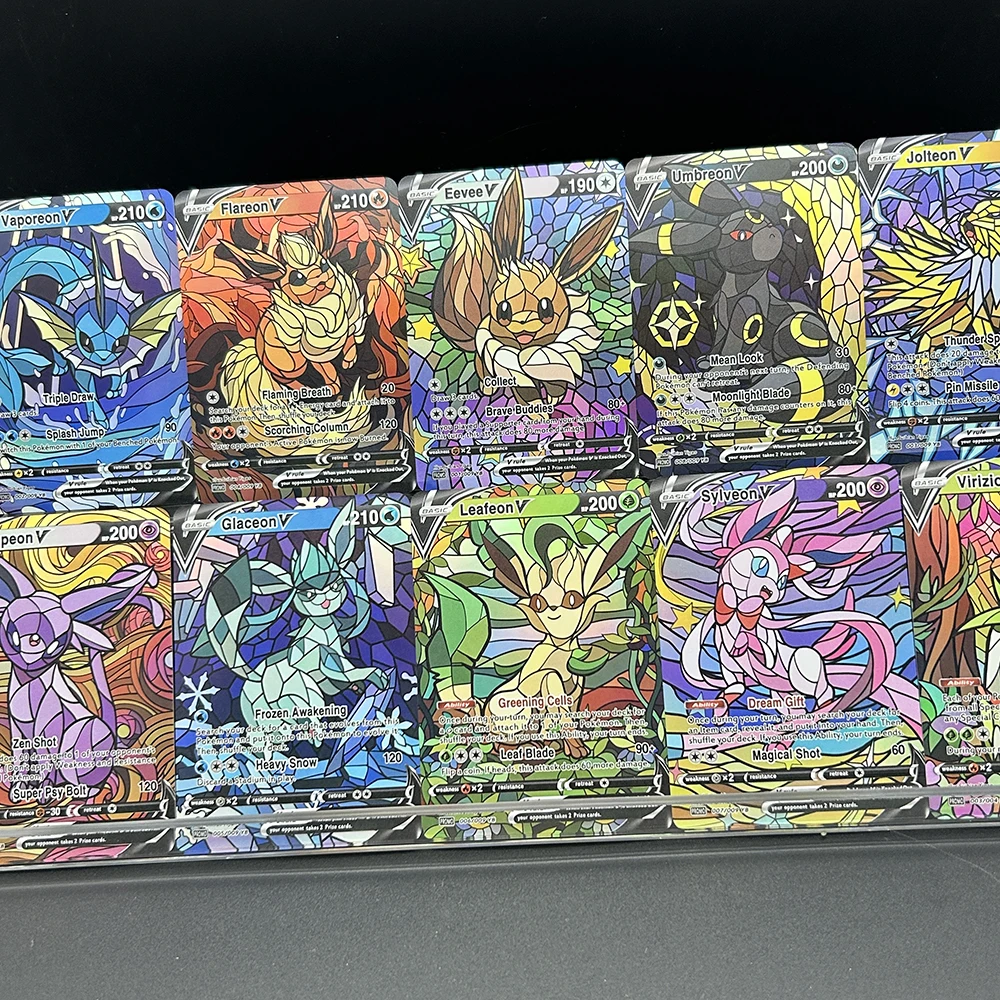 10 ชิ้น/เซ็ต DIY PTCG อีวุย อั - Model Kit Umbreon บทวิจารณ์และราคา