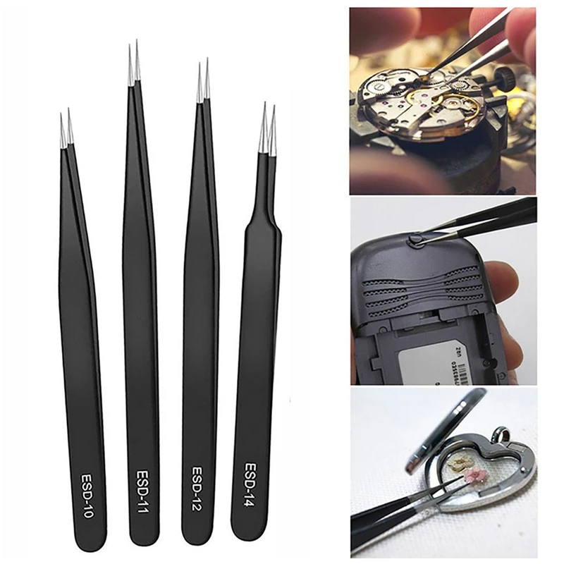 ชุดแหนบความแม่นยำสูง ESD ป้องก - Model Kit Tweezers บทวิจารณ์และราคา