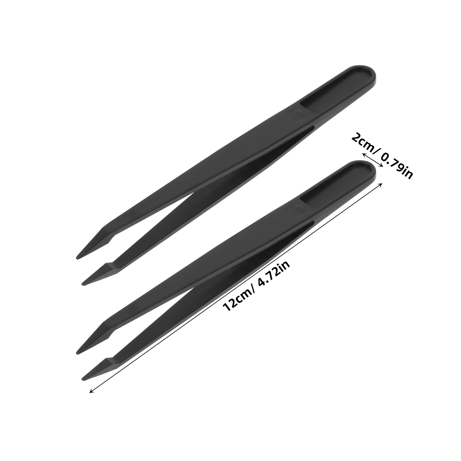 แหนบพลาสติกปลายแหลม 10 ชิ้น จั - Model Kit Tweezers บทวิจารณ์และราคา