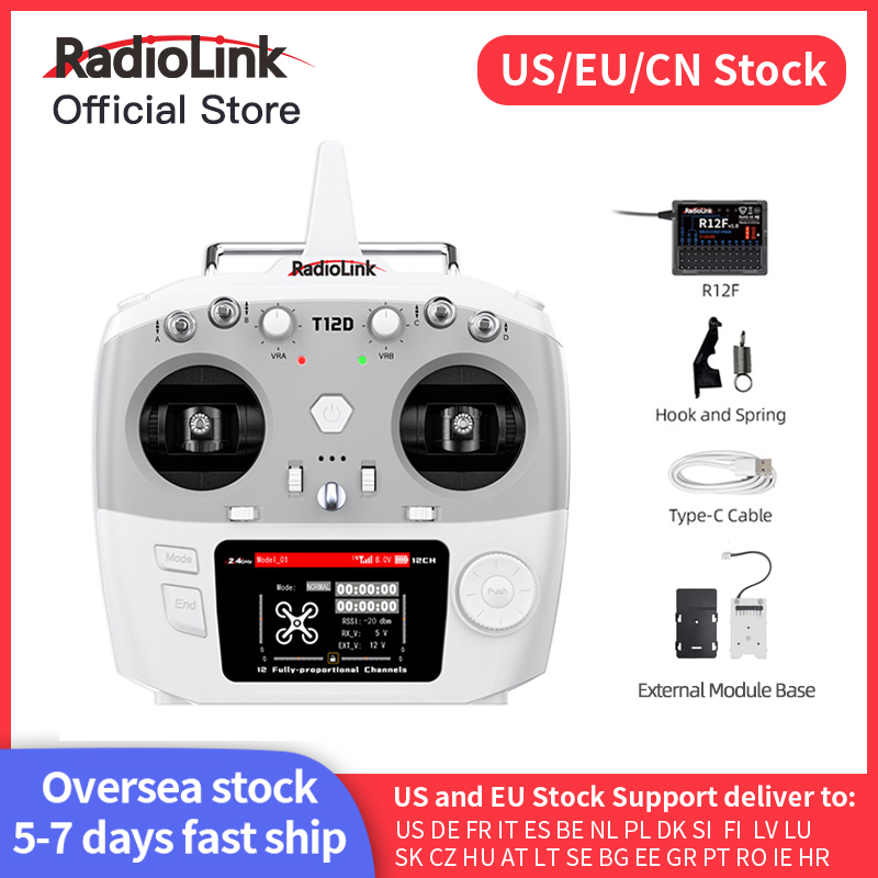 Radiolink T12D ELRS 12 ช่องเคร - Model Kit Ship บทวิจารณ์และราคา