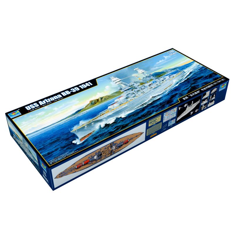 ทรัมเปเตอร์ 03701 1/200 สเกล U - Model Kit Uss Arizona บทวิจารณ์และราคา
