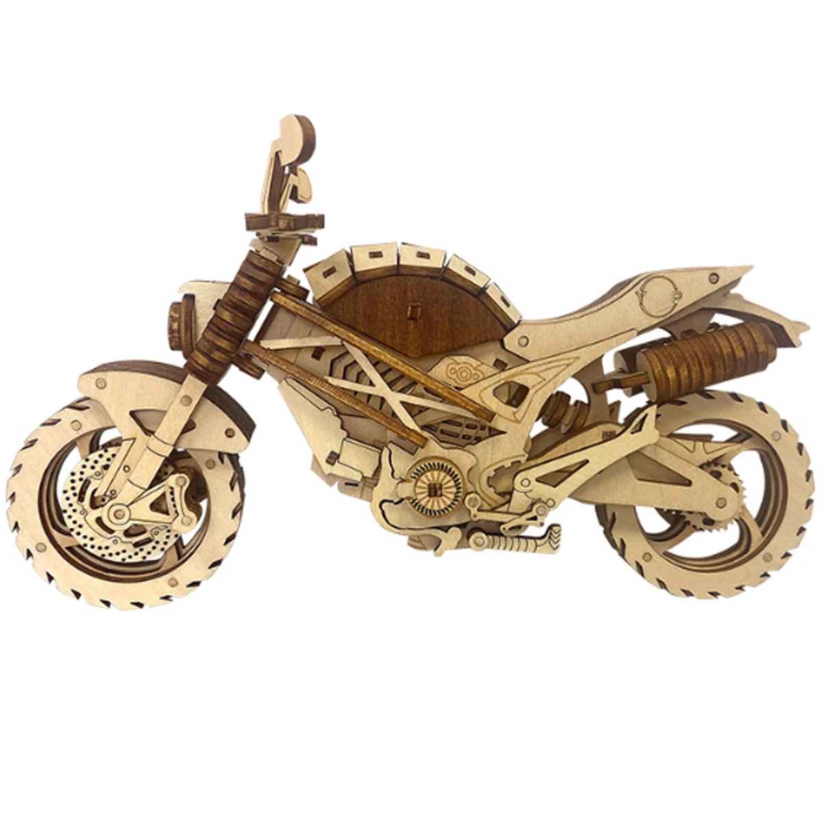 รถจักรยานยนต์ 3D รถปริศนาไม้ S - Model Kit History บทวิจารณ์และราคา