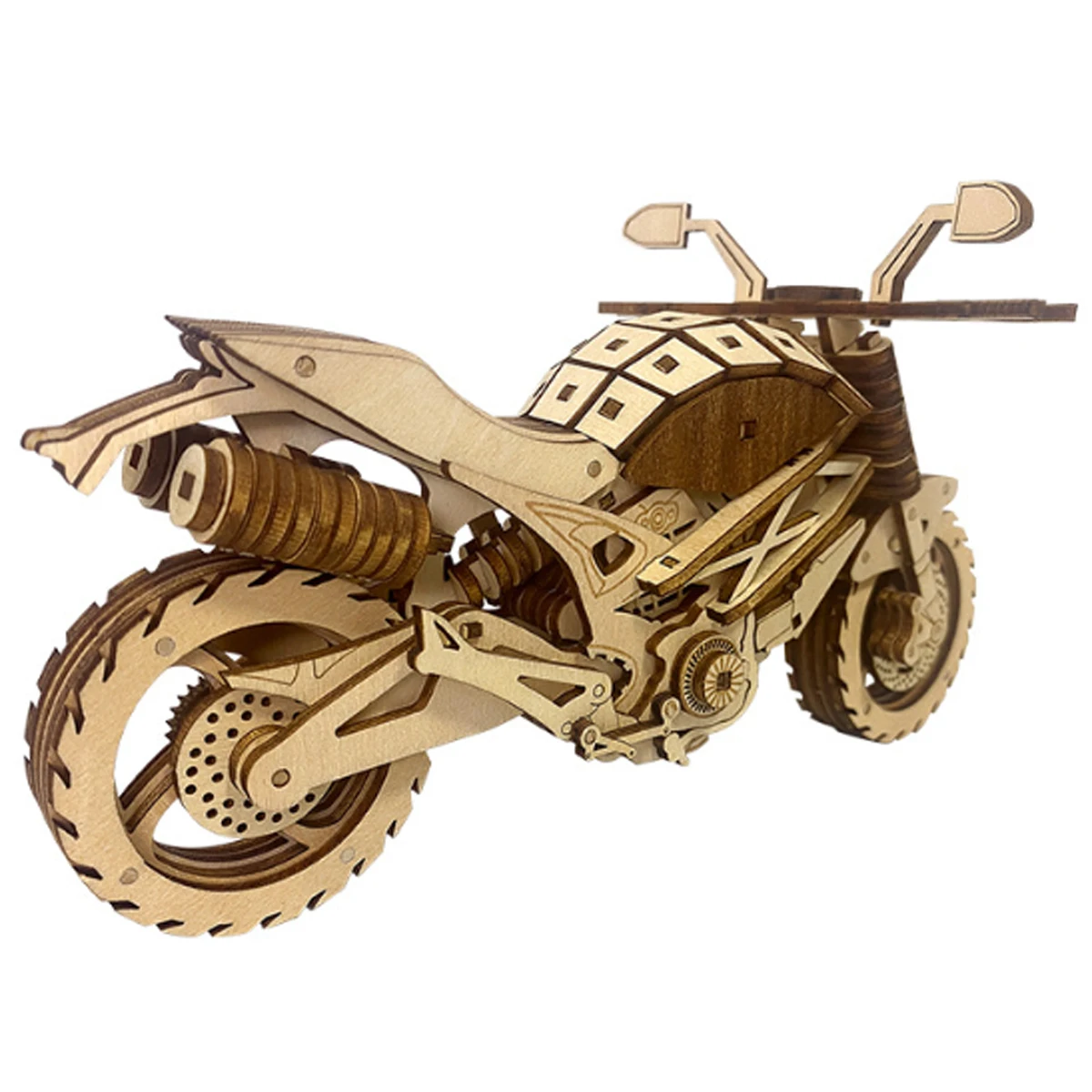 รถจักรยานยนต์ 3D รถปริศนาไม้ S - Model Kit History บทวิจารณ์และราคา