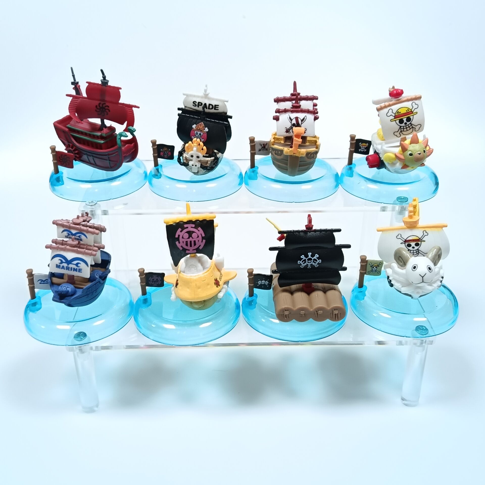 8 ตัวละครอนิเมะจากเรื่องโจรสลั - Model Kit Ship บทวิจารณ์และราคา