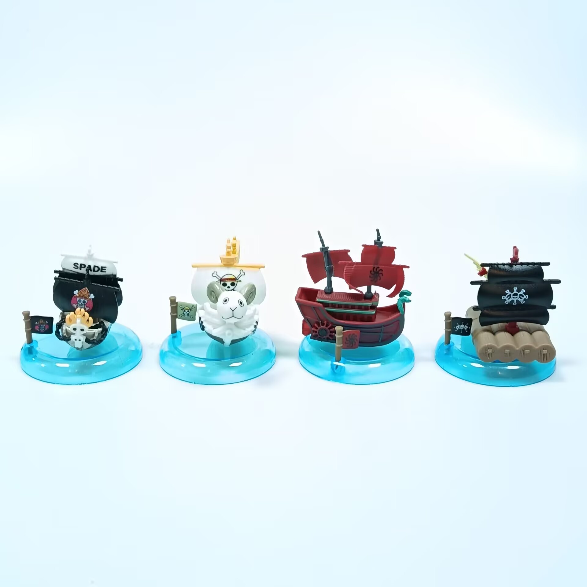 8 ตัวละครอนิเมะจากเรื่องโจรสลั - Model Kit Ship บทวิจารณ์และราคา