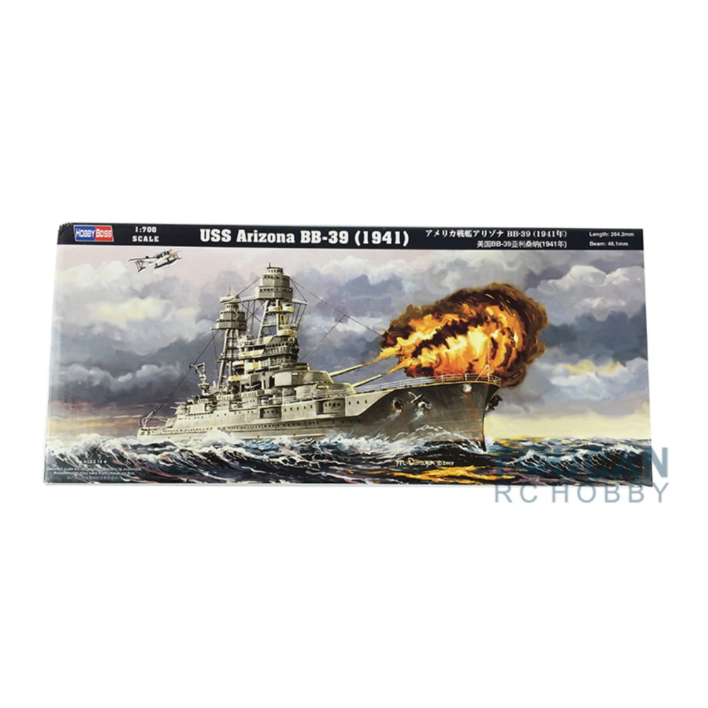 ฮอบบี้บอส 83401 1/700 ยูเอสเอส - Model Kit Uss Arizona บทวิจารณ์และราคา