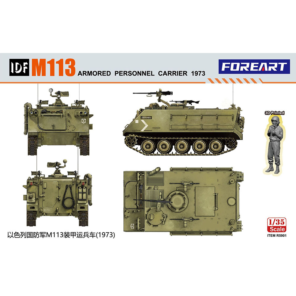 FOREART รุ่น R5901 1/35 IDF M1 - Model Kit History บทวิจารณ์และราคา