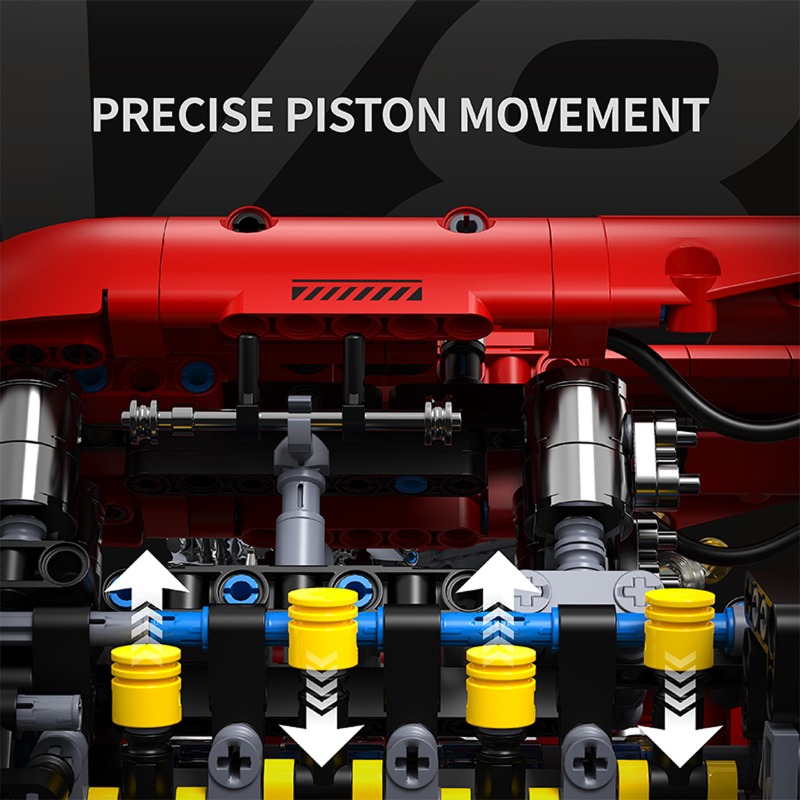 ชุดประกอบรถสปอร์ต T5011 V8 เคร - Model Kit V8 Engine บทวิจารณ์และราคา