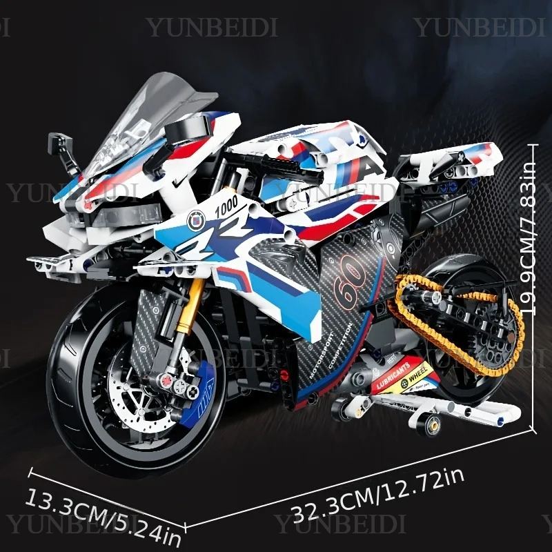 1:8 ชุดของเล่นประกอบรถจักรยานย - Model Kit Motor Nuclear บทวิจารณ์และราคา