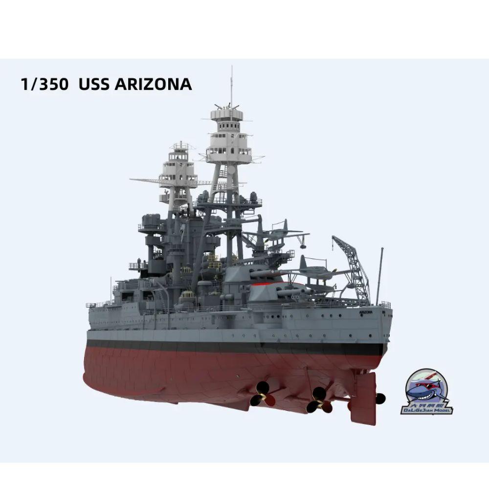 CY CY102 1/350 Scale USS ARIZO - Model Kit Uss Arizona บทวิจารณ์และราคา