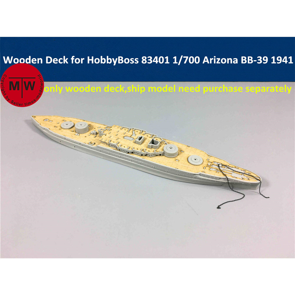 1/700 สเกลดาดฟ้าไม้สำหรับฮอบบี - Model Kit Uss Arizona บทวิจารณ์และราคา