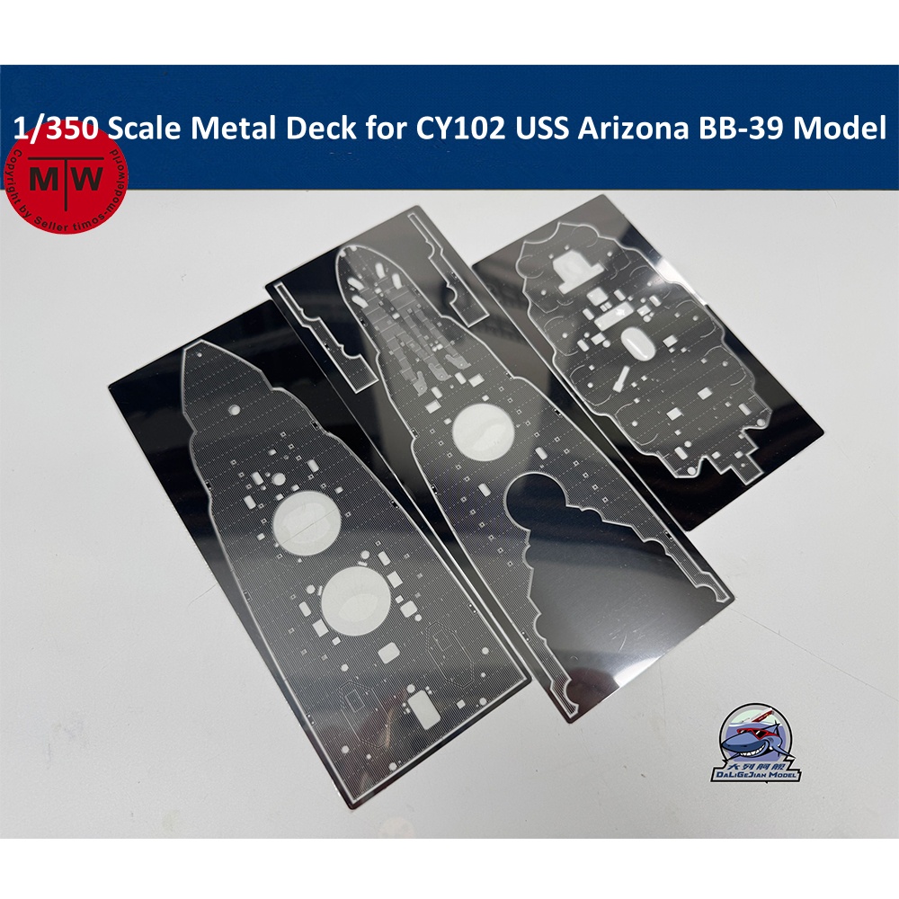1/350 สเกลเมทัลเด็คสำหรับ CY10 - Model Kit Uss Arizona บทวิจารณ์และราคา
