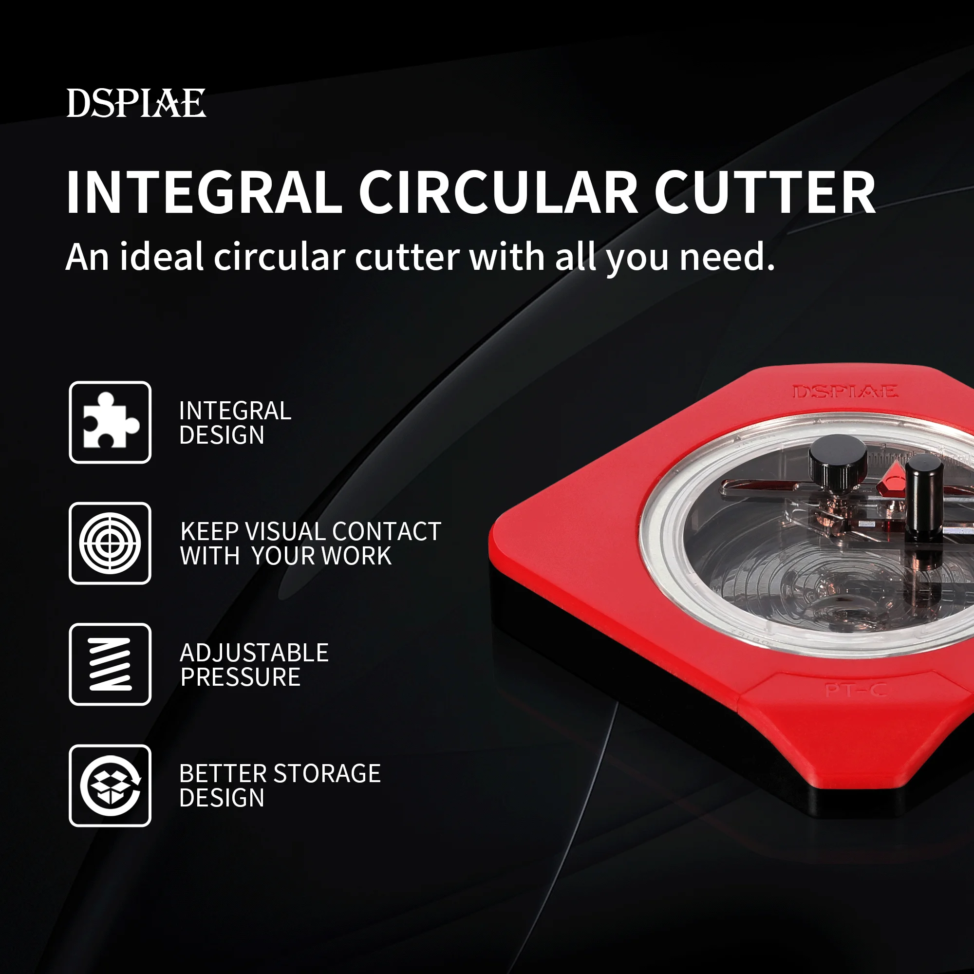 เครื่องตัดวงกลมแบบรวม DSPIAE P - Model Kit Cutter บทวิจารณ์และราคา