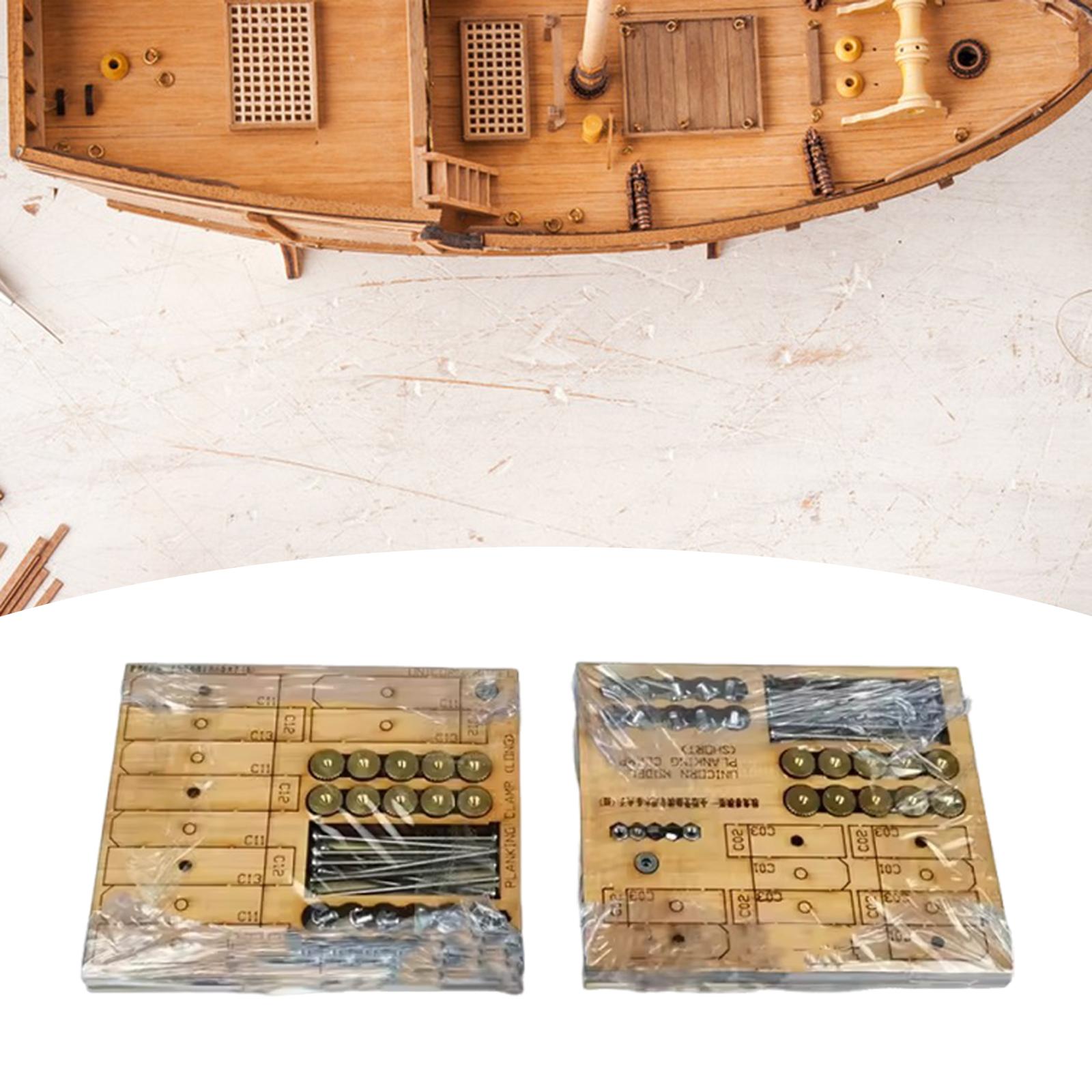 แคลมป์ยึดแผ่นไม้สำหรับต่อเรือ  - Model Kit Ship บทวิจารณ์และราคา