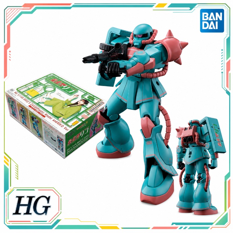 Bandai Original HG 1/144 Riko' - Model Kit Zaku บทวิจารณ์และราคา