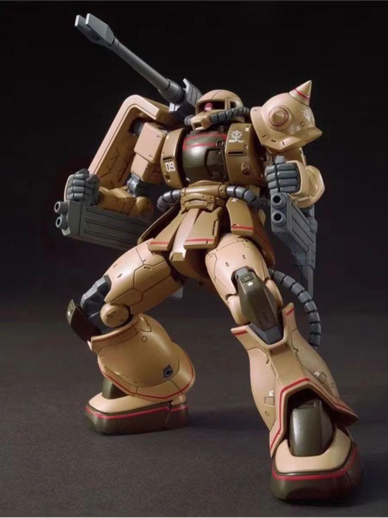 Hg 1/144 Gto Ms-06c-6/R6 Zaku  - Model Kit Zaku บทวิจารณ์และราคา
