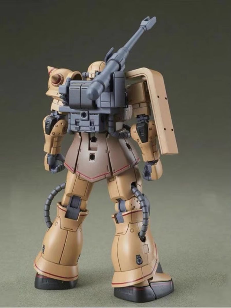 Hg 1/144 Gto Ms-06c-6/R6 Zaku  - Model Kit Zaku บทวิจารณ์และราคา