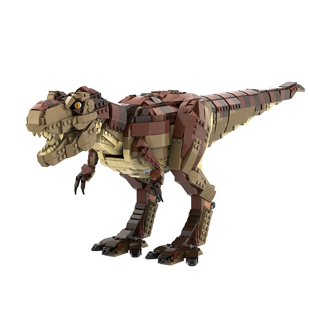 ตัวต่อโกบริกส์ MOC รุ่นทีเร็กซ - Model Kit Jurassic Park บทวิจารณ์และราคา