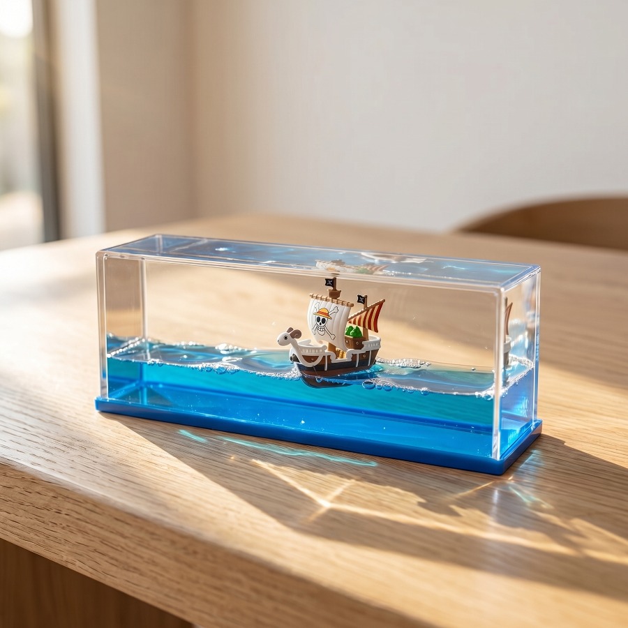 ขวดน้ำจำลองเรือวันพีซ เรือเธาซ - Model Kit Ship บทวิจารณ์และราคา