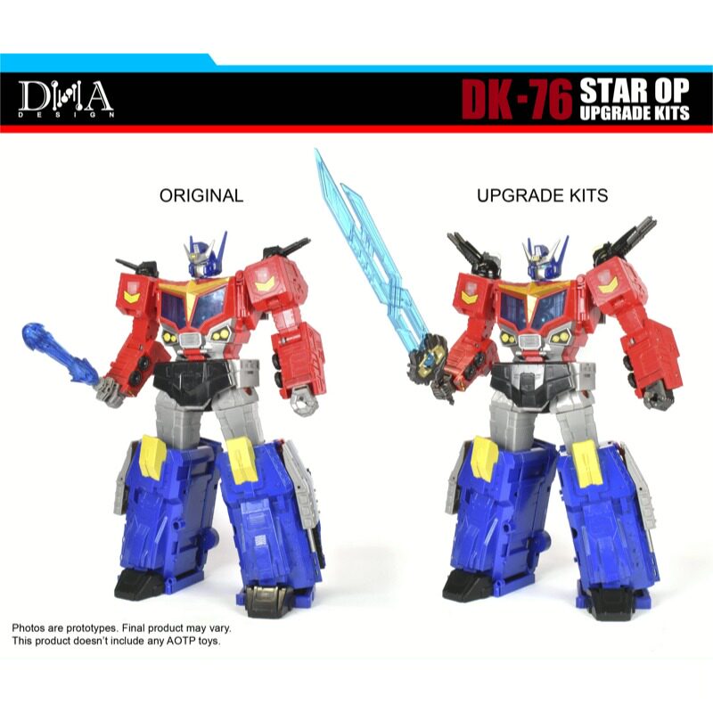 ชุดอัพเกรด DNA DK-76 สำหรับ Ag - Model Kit Transformers บทวิจารณ์และราคา