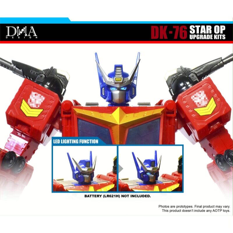 ชุดอัพเกรด DNA DK-76 สำหรับ Ag - Model Kit Transformers บทวิจารณ์และราคา