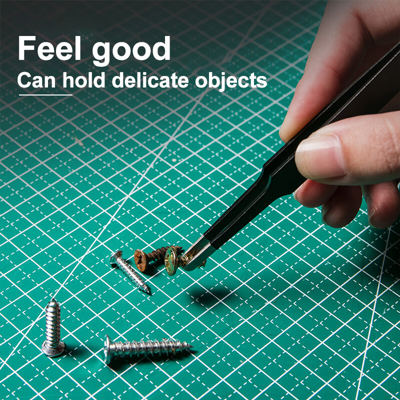 Deli ชุดแหนบสแตนเลสเกรด3ชิ้นสำ - Model Kit Tweezers บทวิจารณ์และราคา