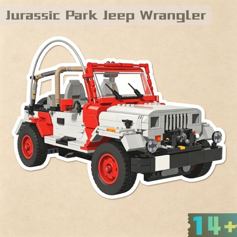 1924 ชิ้นจูราสสิค เวิลด์ ซีรีส - Model Kit Jurassic Park บทวิจารณ์และราคา